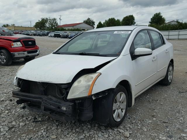 3N1AB61E68L673727 - 2008 NISSAN SENTRA 2.0 WHITE photo 2