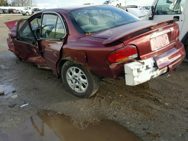 1G3WS52H0YF349754 - 2000 OLDSMOBILE INTRIGUE G RED photo 10