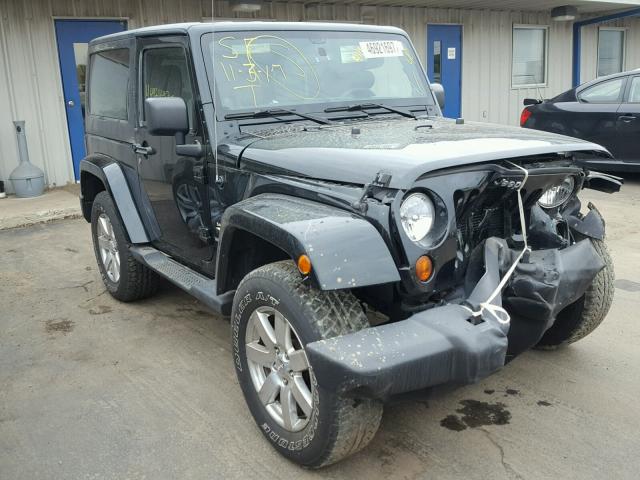 1C4GJWBG8CL208395 - 2012 JEEP WRANGLER S 黑色 照片 1