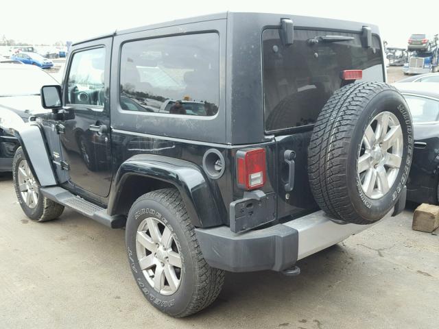 1C4GJWBG8CL208395 - 2012 JEEP WRANGLER S 黑色 照片 3