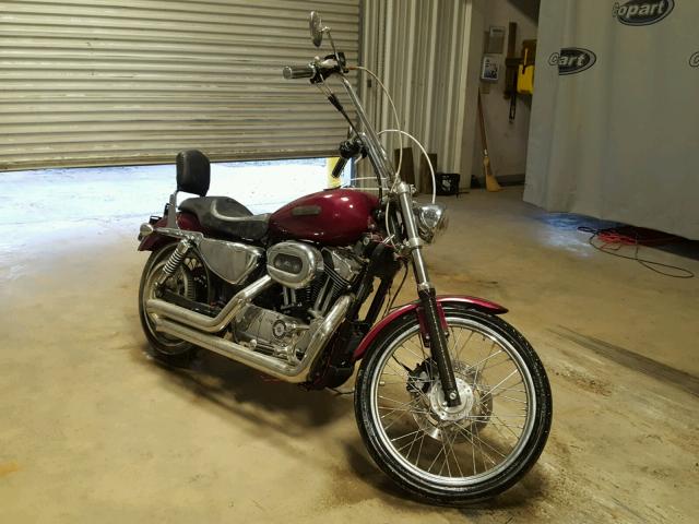 1HD1CGP165K438535 - 2005 HARLEY-DAVIDSON XL1200 C BURGUNDY photo 1