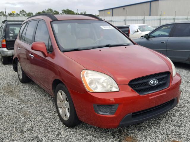 KNAFG526587137441 - 2008 KIA RONDO LX BURGUNDY photo 1