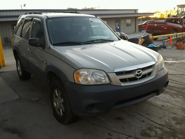 4F2YZ02Z46KM02086 - 2006 MAZDA TRIBUTE I GOLD photo 1