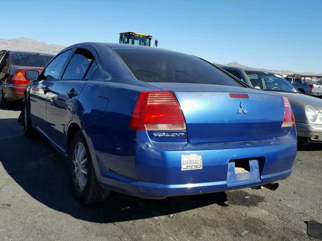 4A3AB26F66E014452 - 2006 MITSUBISHI GALANT DE BLUE photo 3