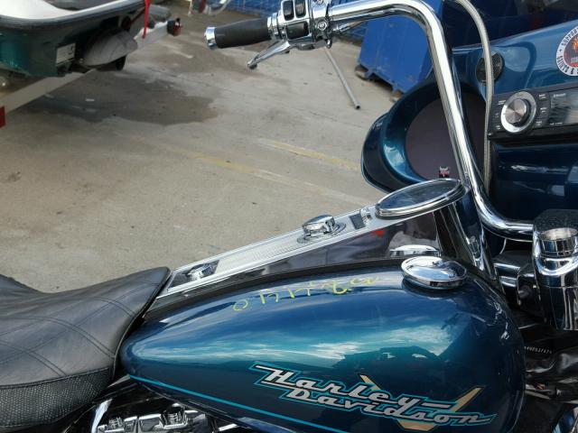 1HD1FBW354Y701767 - 2004 HARLEY-DAVIDSON FLHRI BLUE photo 5