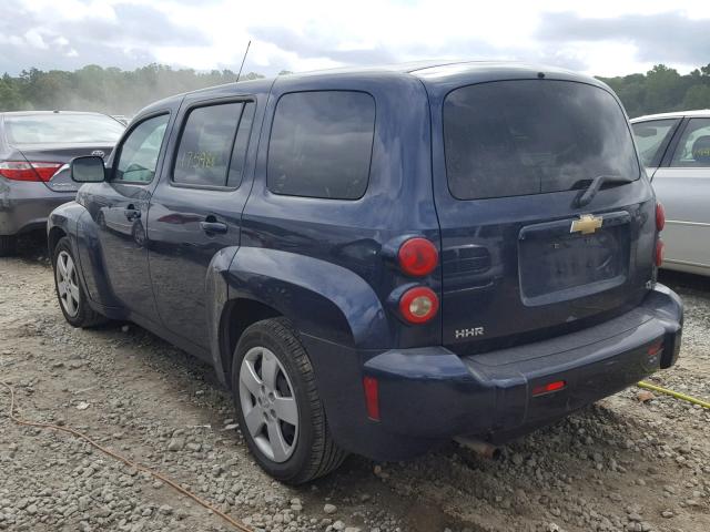 3GNCA13D48S674663 - 2008 CHEVROLET HHR LS Azul foto 3