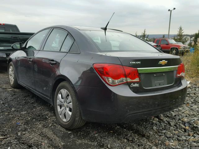 1G1PA5SG9E7475172 - 2014 CHEVROLET CRUZE LS CHARCOAL photo 3