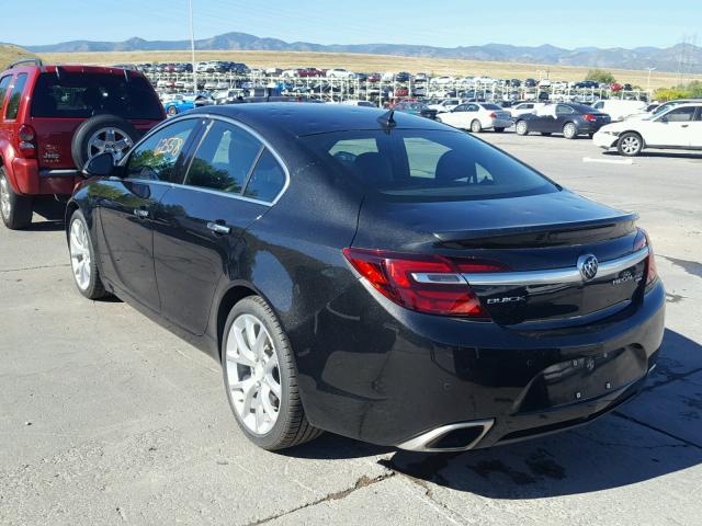 2G4GU5GX4E9216543 - 2014 BUICK REGAL GS 黑色 照片 3