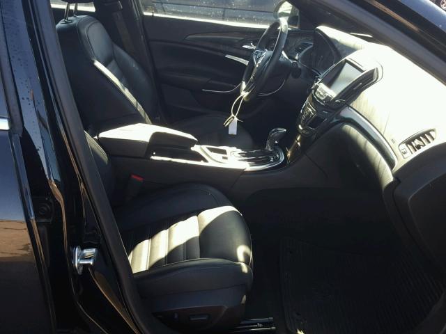 2G4GU5GX4E9216543 - 2014 BUICK REGAL GS 黑色 照片 5