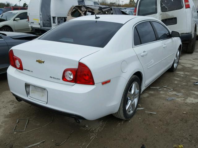 1G1ZD5E76BF394885 - 2011 CHEVROLET MALIBU 2LT WHITE photo 4