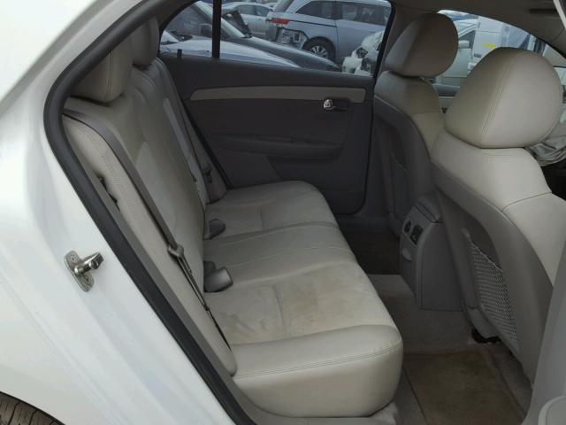 1G1ZD5E76BF394885 - 2011 CHEVROLET MALIBU 2LT WHITE photo 6