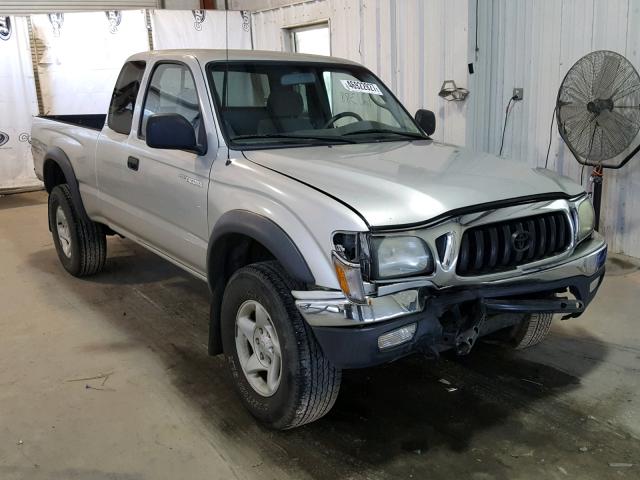 5TESN92N93Z263812 - 2003 TOYOTA TACOMA GRAY photo 1