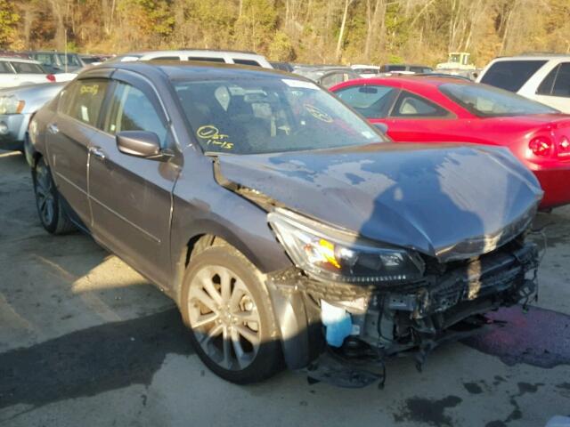 1HGCR2F51FA164931 - 2015 HONDA ACCORD SPO GRAY photo 1