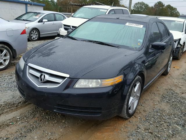 19UUA66204A062218 - 2004 ACURA TL BLACK photo 2