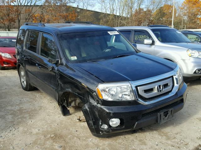 5FNYF48569B007378 - 2009 HONDA PILOT EXL BLACK photo 1