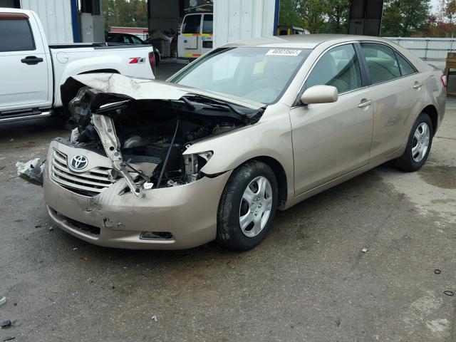 4T1BE46K99U911214 - 2009 TOYOTA CAMRY BASE GOLD photo 2