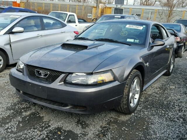 1FAFP40484F119181 - 2004 FORD MUSTANG GRAY photo 2