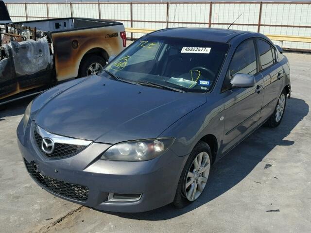 JM1BK12F571722403 - 2007 MAZDA 3 I GRAY photo 2