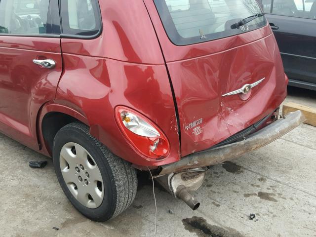 3A8FY48929T509142 - 2009 CHRYSLER PT CRUISER MAROON photo 9