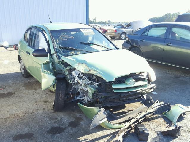 KMHCM36C38U103269 - 2008 HYUNDAI ACCENT GS GREEN photo 1