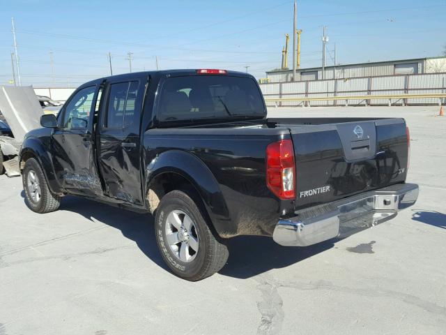 1N6AD0ER0BC412238 - 2011 NISSAN FRONTIER S BLACK photo 3