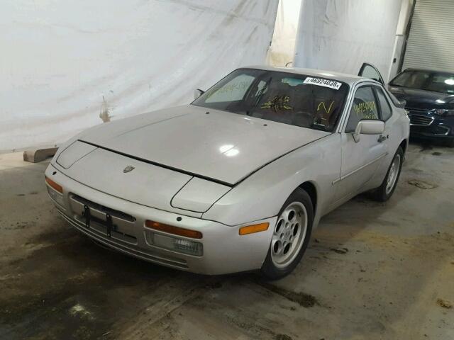 WP0AA0954GN154028 - 1986 PORSCHE 944 SILVER photo 2