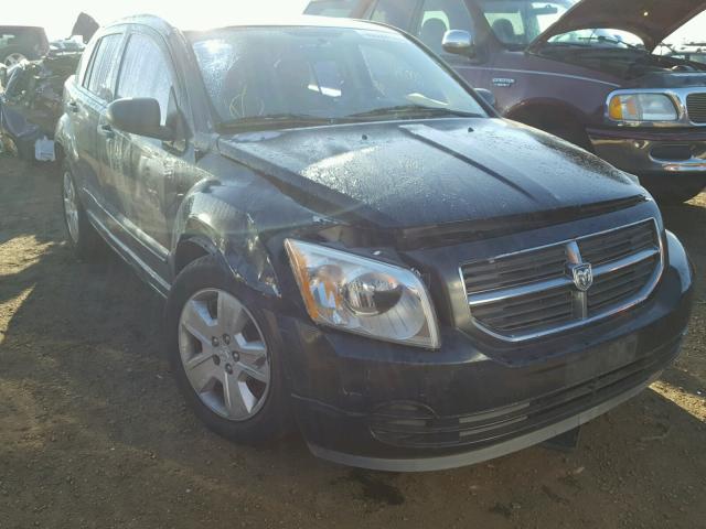 1B3HB48B87D112706 - 2007 DODGE CALIBER SX BLACK photo 1