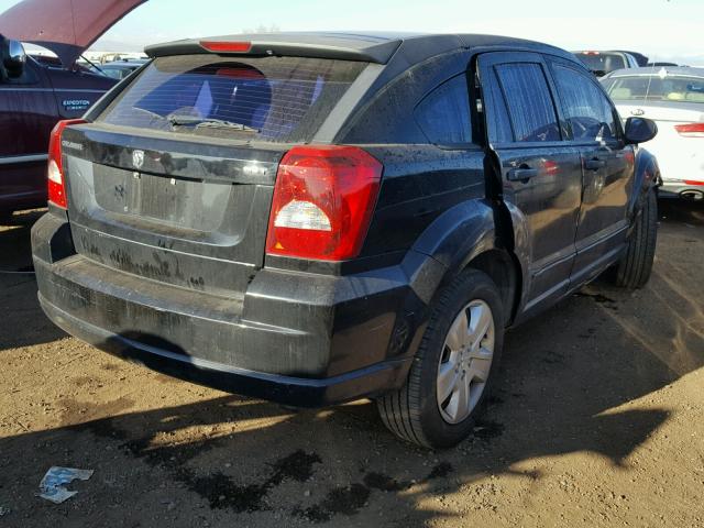 1B3HB48B87D112706 - 2007 DODGE CALIBER SX BLACK photo 4