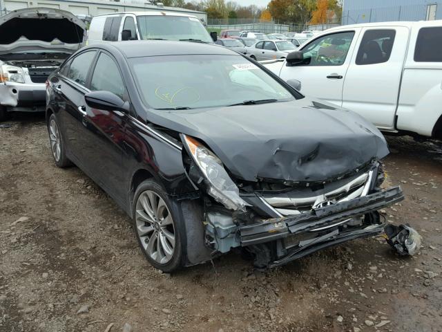 5NPEC4AB2BH221075 - 2011 HYUNDAI SONATA SE BLACK photo 1