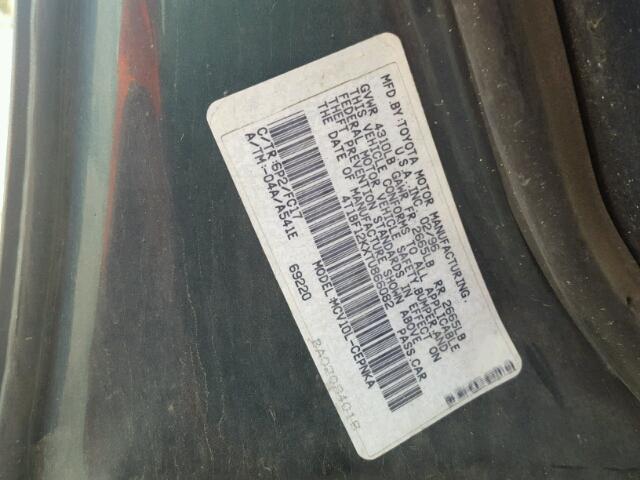 4T1BF12KXTU866082 - 1996 TOYOTA CAMRY LE 绿色 照片 10