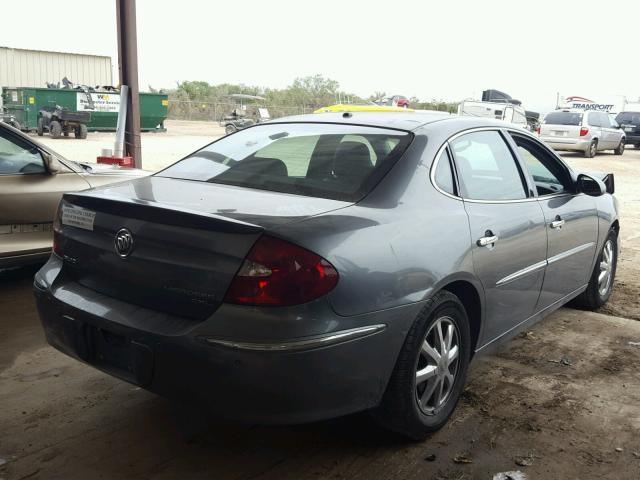 2G4WD562651276484 - 2005 BUICK LACROSSE C GRAY photo 4