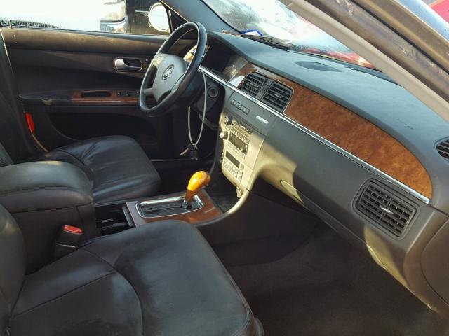 2G4WD562651276484 - 2005 BUICK LACROSSE C GRAY photo 5