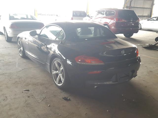 WBALM7C58FJ799110 - 2015 BMW Z4 SDRIVE3 BLACK photo 3