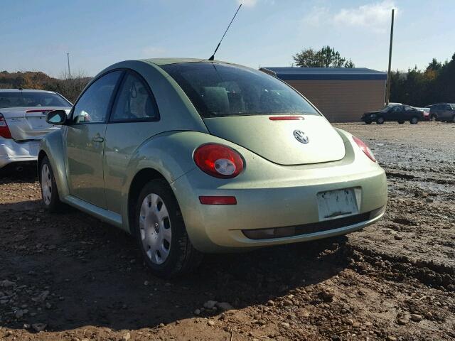 3VWPW3AG3AM009541 - 2010 VOLKSWAGEN NEW BEETLE GREEN photo 3