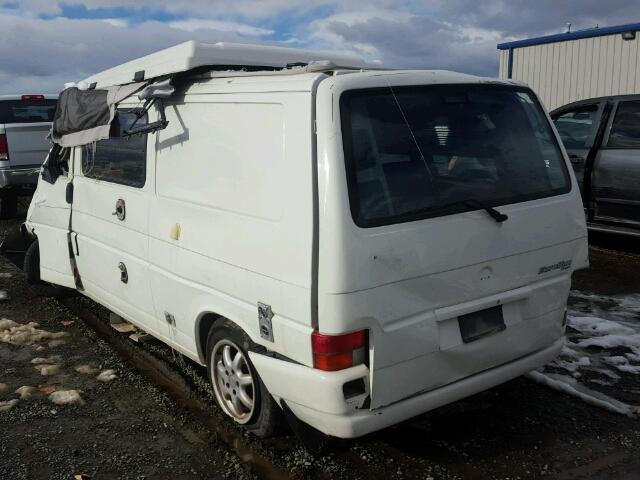 WV2EH8701VH144489 - 1997 VOLKSWAGEN EUROVAN CA WHITE photo 3