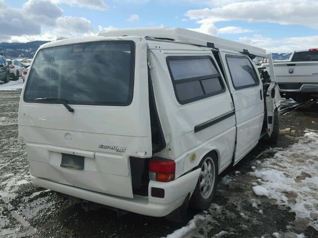 WV2EH8701VH144489 - 1997 VOLKSWAGEN EUROVAN CA WHITE photo 4