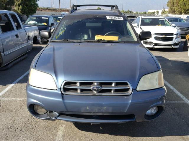 4S4BT62C167100369 - 2006 SUBARU BAJA SPORT BLUE photo 9