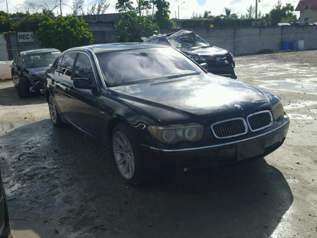 WBAGN63544DS53621 - 2004 BMW 745 BLACK photo 1