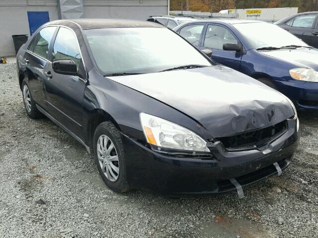 1HGCM56314A102263 - 2004 HONDA ACCORD LX BLACK photo 1