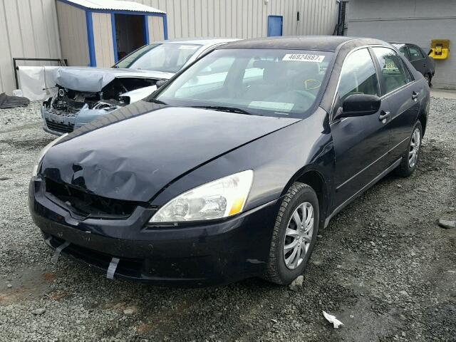 1HGCM56314A102263 - 2004 HONDA ACCORD LX BLACK photo 2