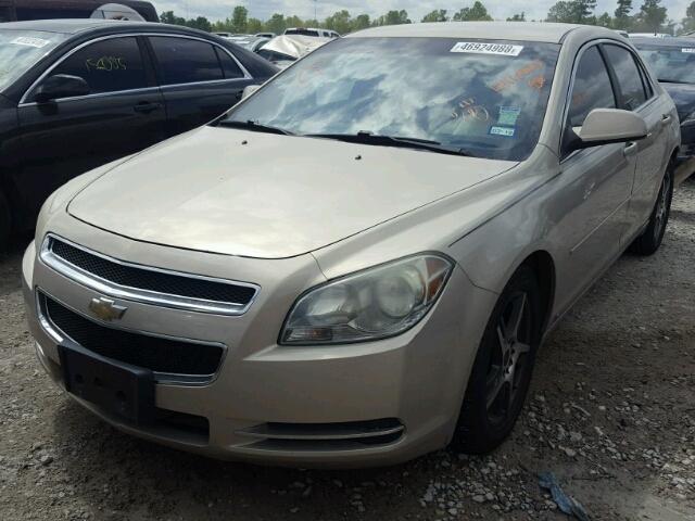 1G1ZH57B394208540 - 2009 CHEVROLET MALIBU 1LT GOLD photo 2