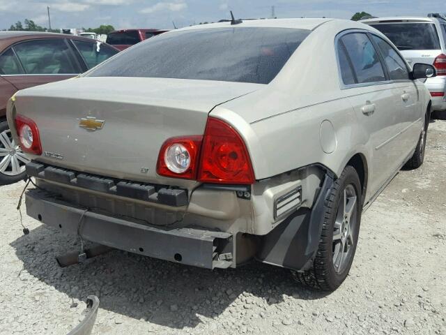 1G1ZH57B394208540 - 2009 CHEVROLET MALIBU 1LT GOLD photo 4