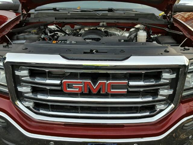 3GTP1NEC4HG260064 - 2017 GMC SIERRA C15 MAROON photo 7