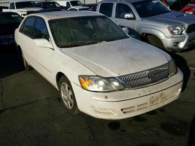 4T1BF28B11U141819 - 2001 TOYOTA AVALON XL WHITE photo 1