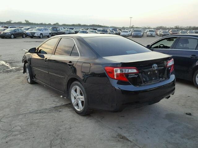 4T1BF1FK8EU756967 - 2014 TOYOTA CAMRY L BLACK photo 3