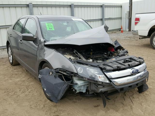 3FAHP0HA5CR235449 - 2012 FORD FUSION SE GRAY photo 1