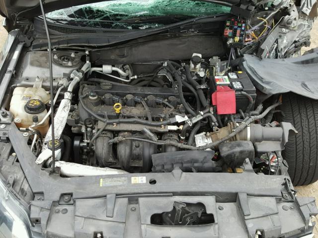 3FAHP0HA5CR235449 - 2012 FORD FUSION SE GRAY photo 7