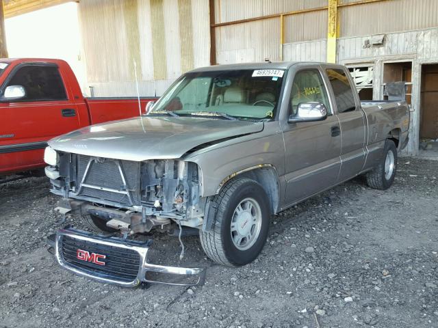 2GTEC19T511279337 - 2001 GMC NEW SIERRA GRAY photo 2