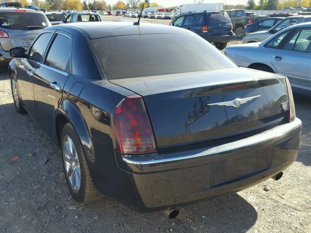 2C3LA63H68H146929 - 2008 CHRYSLER 300C BLACK photo 3