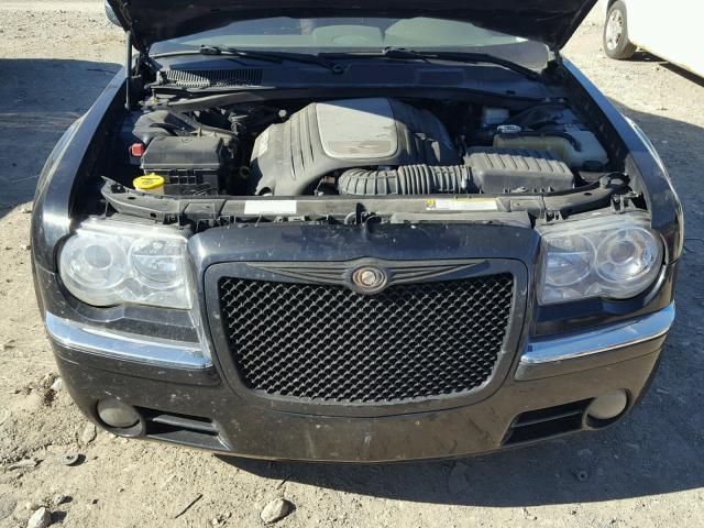 2C3LA63H68H146929 - 2008 CHRYSLER 300C BLACK photo 7